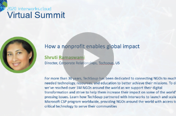 How a nonprofit enables global impact - Shruti Ramaswami, TechSoup 5